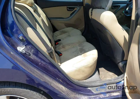 2013 Hyundai Elantra Gls из США, поврежденный, VIN 5NPDH4AE8DH238098